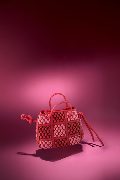 Mausi Pink Cranberry Bag