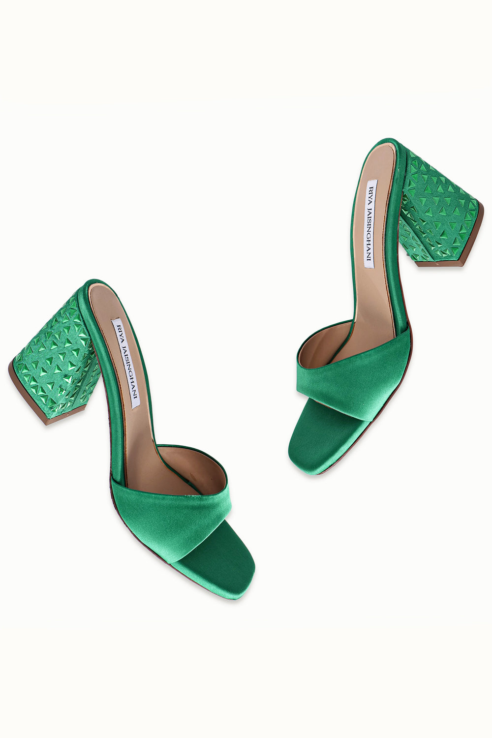 Green Maya Heels