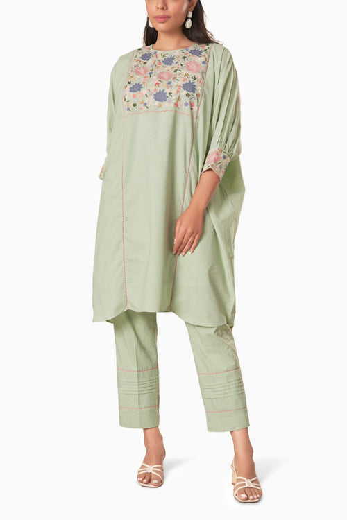 Maya Sea Green Kurta Set
