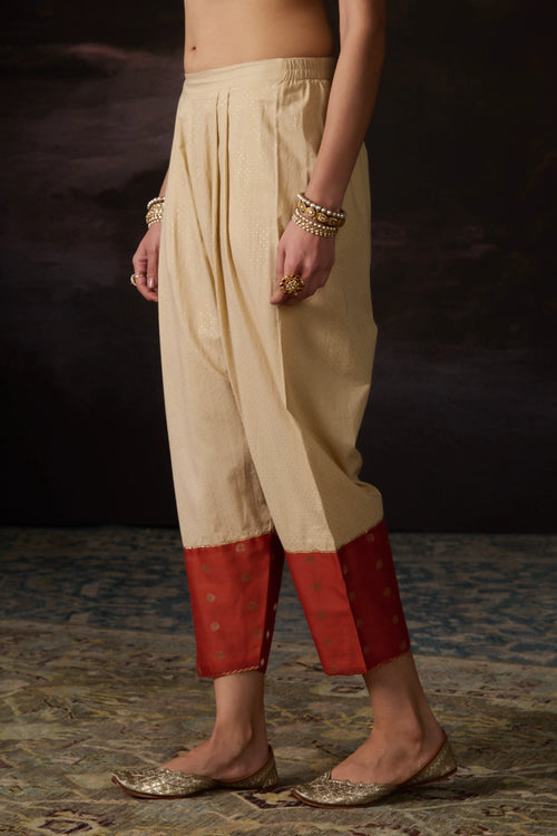 May Gold And Rust Salwar
