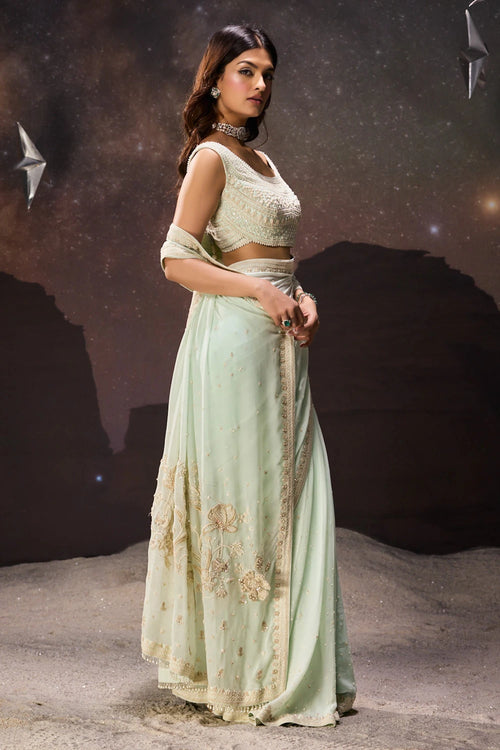 Celestial Drape Embellished Saree