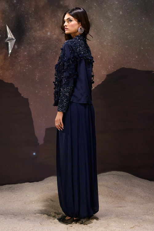 Midnight Power Look Jacket Set