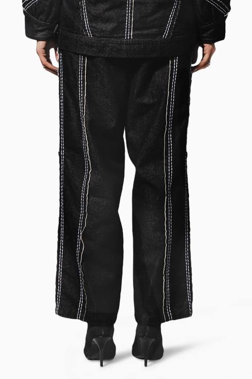 Black Denim Pants
