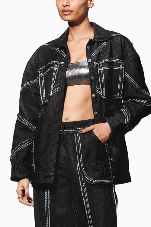 Black Denim Jacket