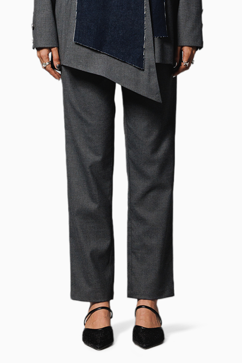 Grey High Waist Pants