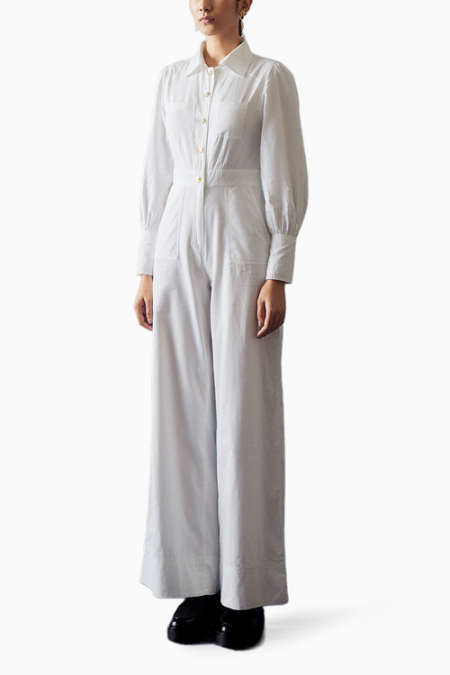 White Jumpsuit