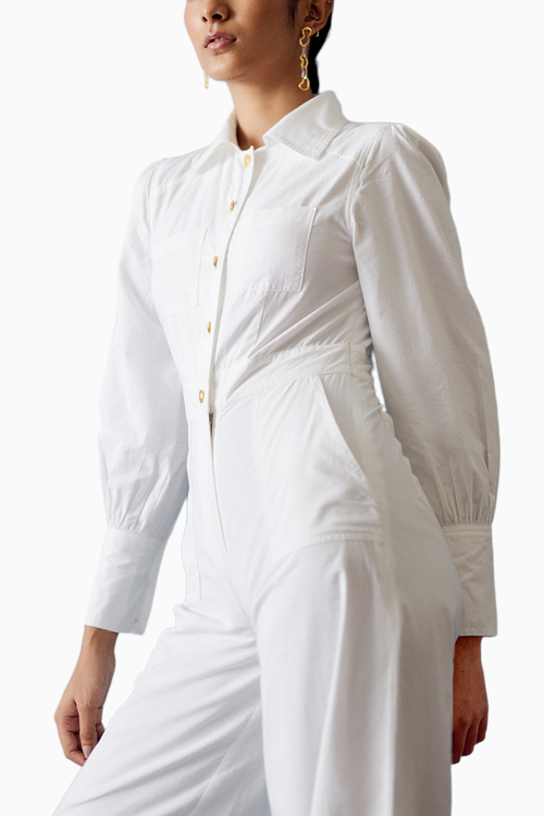 White Jumpsuit