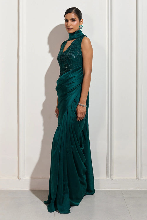 The Origami Crossover Saree