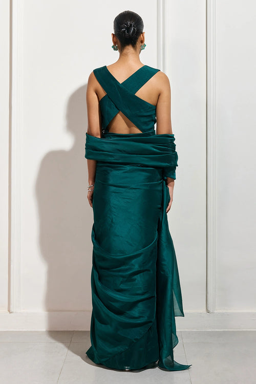 The Origami Crossover Saree