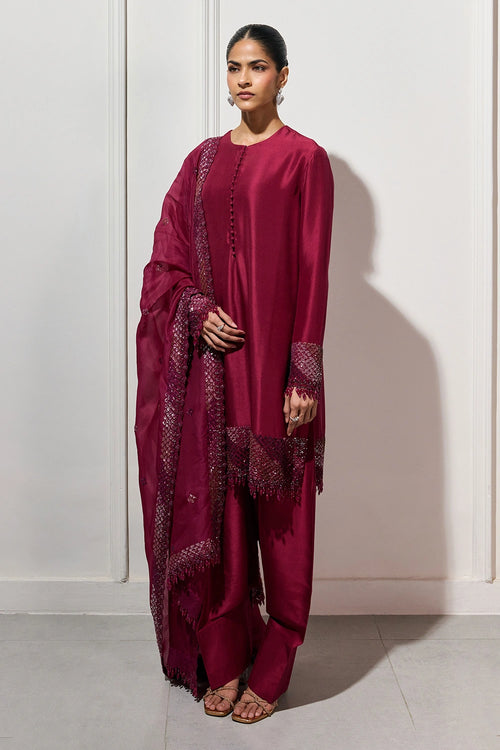 The Kurenai Kurta Set