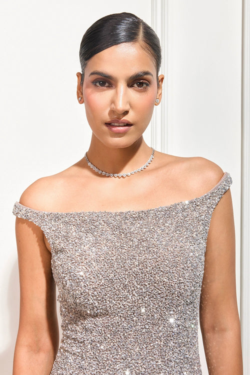 The Mauve Blush Gown