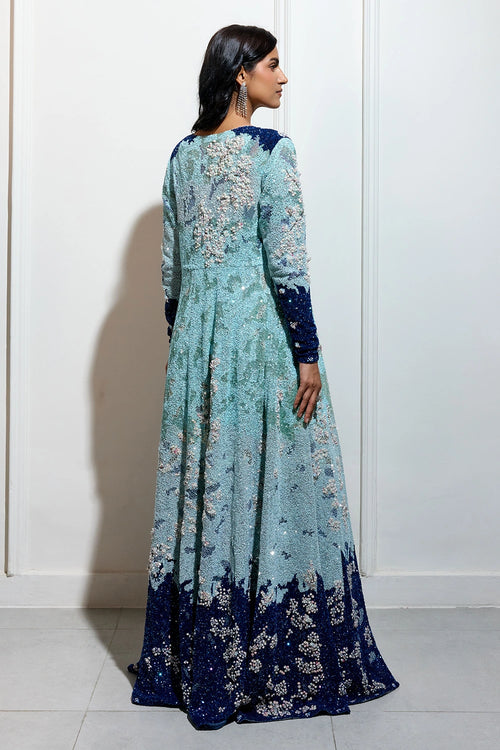 The Indigo Bloom Jacket Set