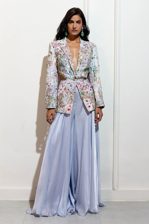 The Bloom-Mist Blazer Set
