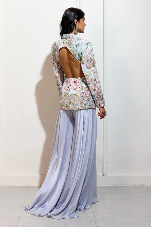 The Bloom-Mist Blazer Set