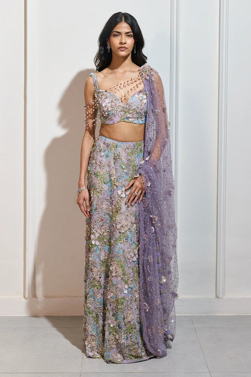 The Bloom Mist Skirt Set