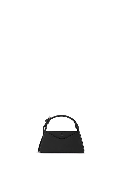Melina Nappa Brick Crossbody Bag