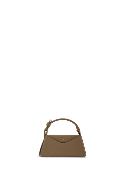 Melina Nappa Brick Crossbody Bag