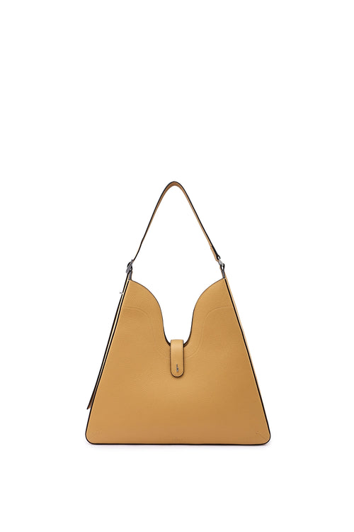 Melina Black Pebble Shoulder Bag