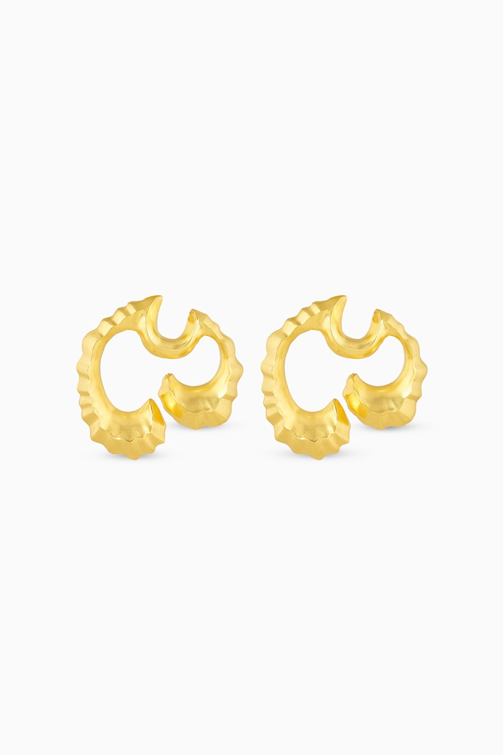 Coral Wave Mini Studs