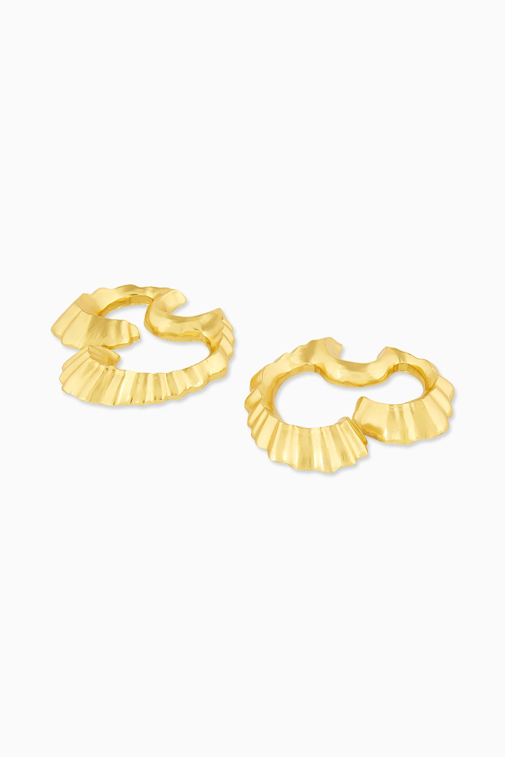 Coral Wave Large Studs