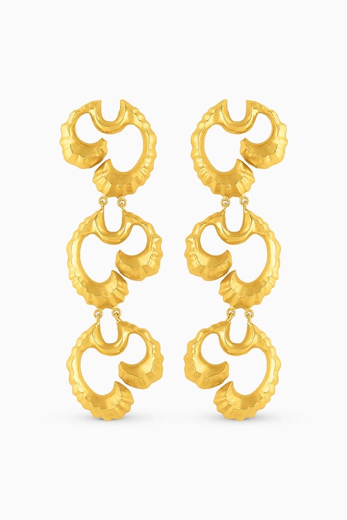 Coral Wave Shoulder Dusters