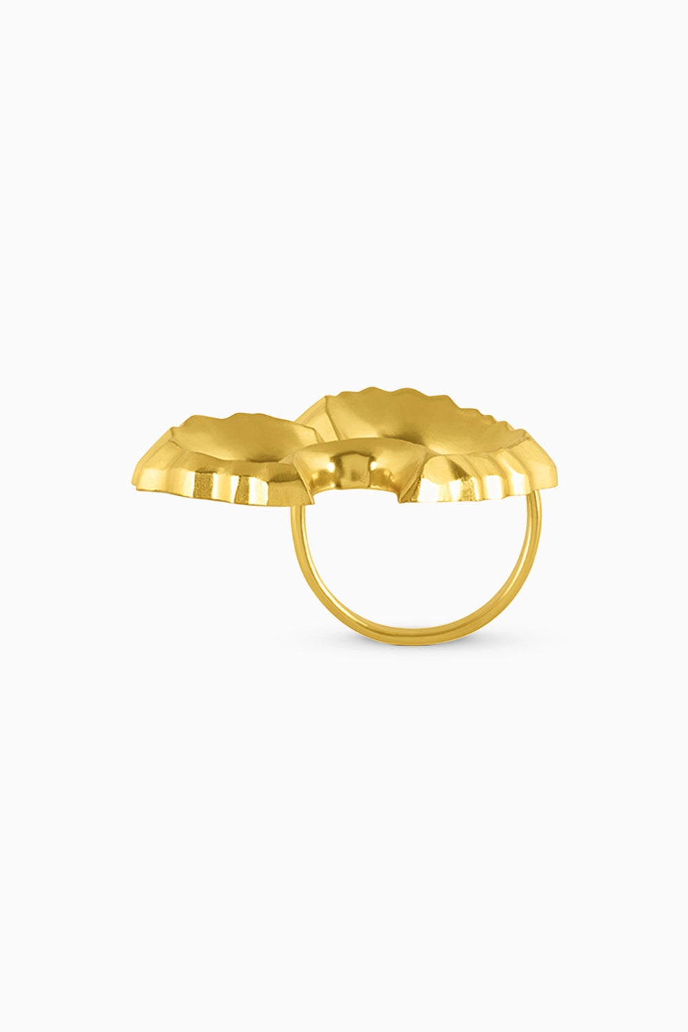 Coral Wave Ring