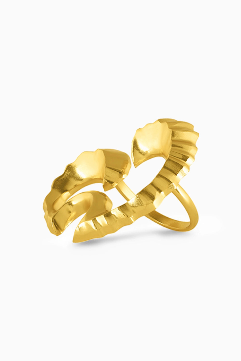 Coral Wave Ring