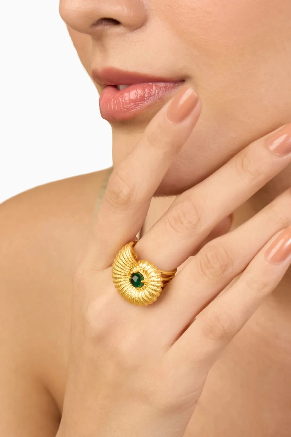 Shell Trinity Ring