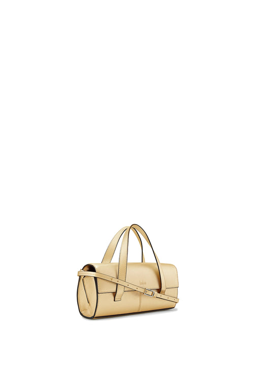 Michelle Metallic Gold Mini Crossbody Bag