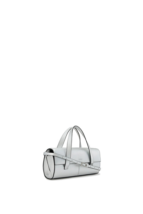 Michelle Metallic Silver Mini Crossbody Bag