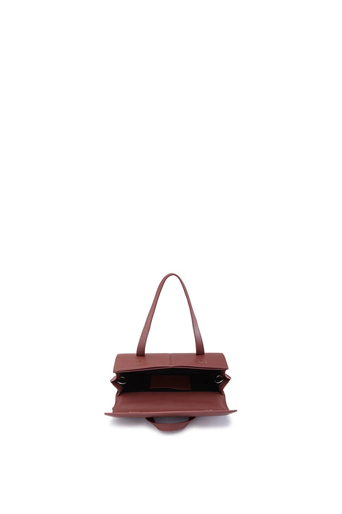 Michelle Mini Brick Nappa Crossbody Bag