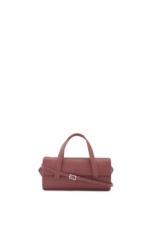 Michelle Nappa Wood Mini Crossbody Bag