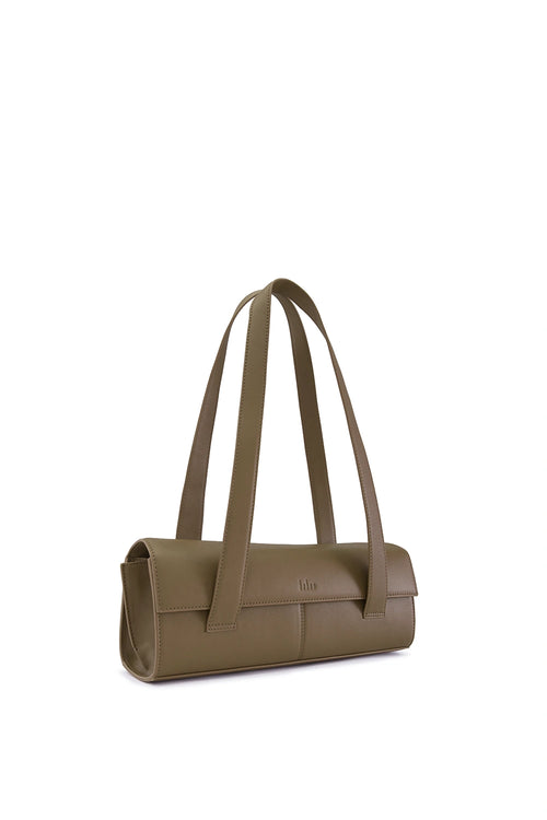 Michelle Wood Nappa Shouler Bag
