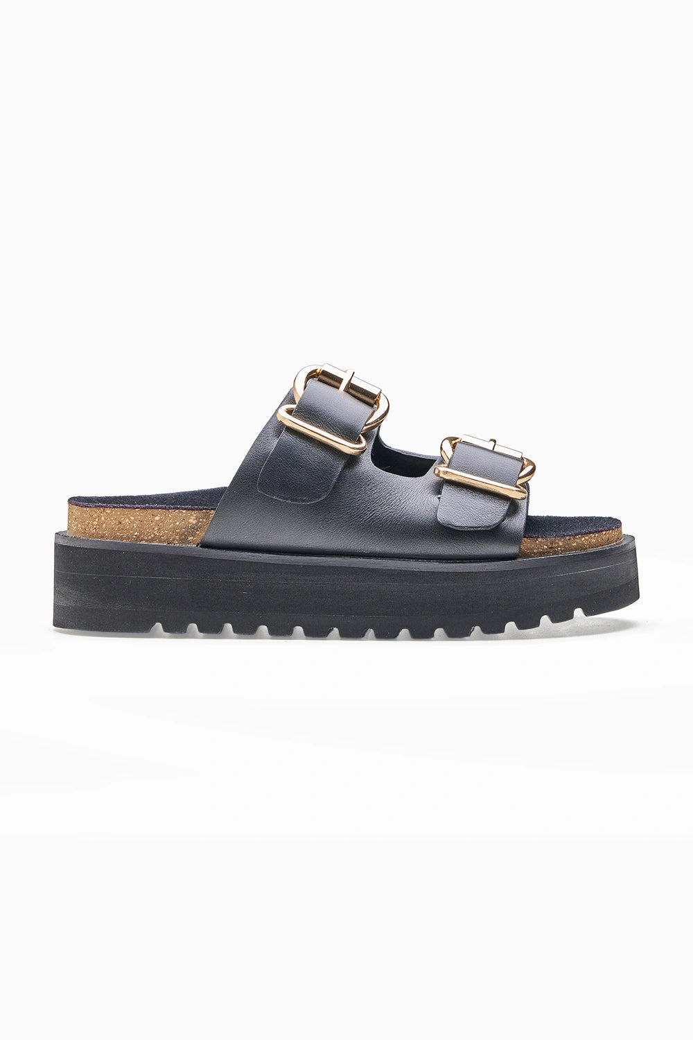 Milton Black Sandal