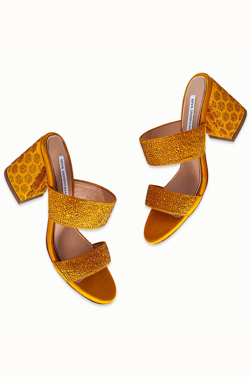 Yellow Miraya Heels