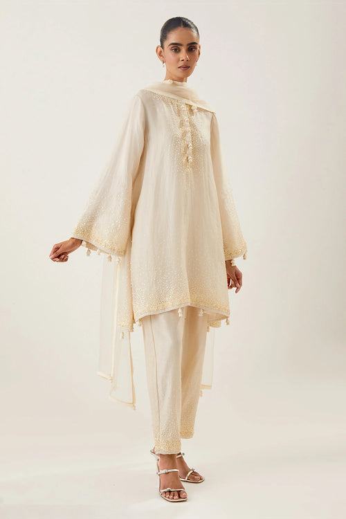 Meera Ivory Kurta Set