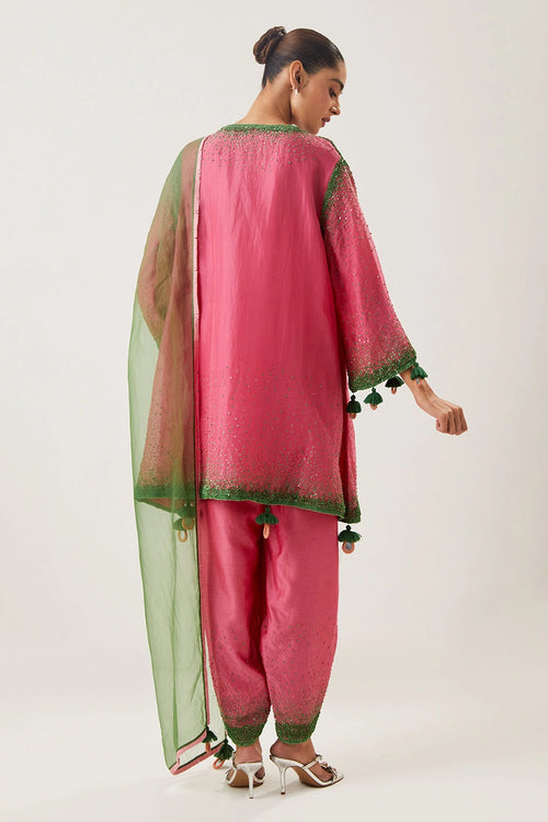 Mannat Rani Pink Kurta Set