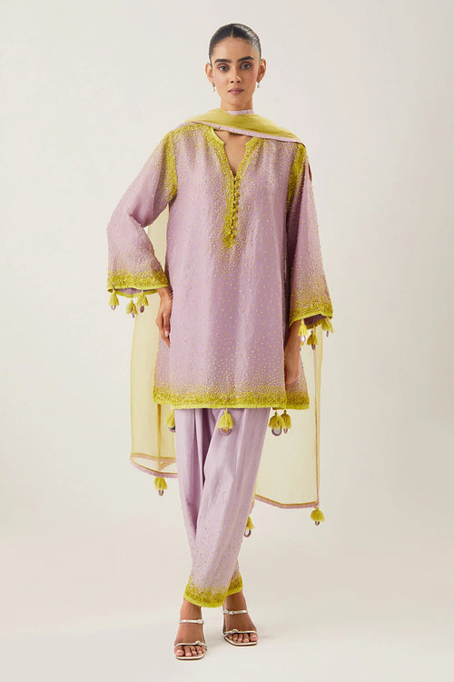 Mannat Lavender Kurta Set