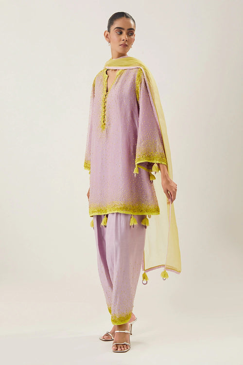 Mannat Lavender Kurta Set