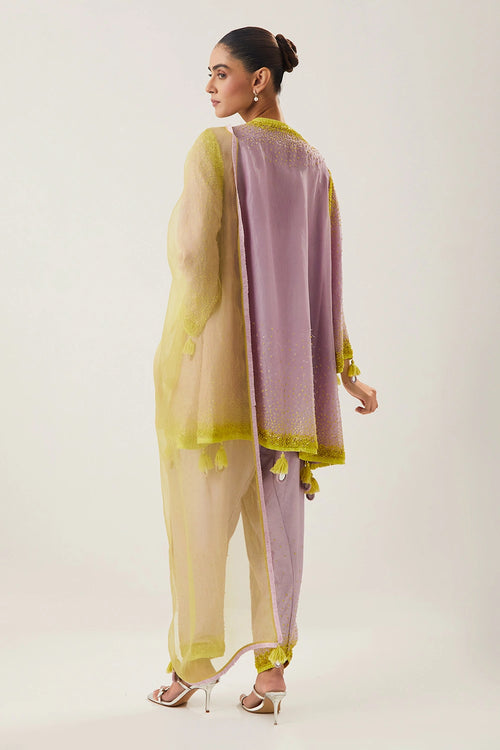 Mannat Lavender Kurta Set