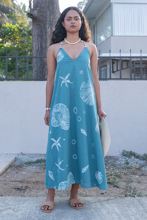Hawaii Halter Neck Dress