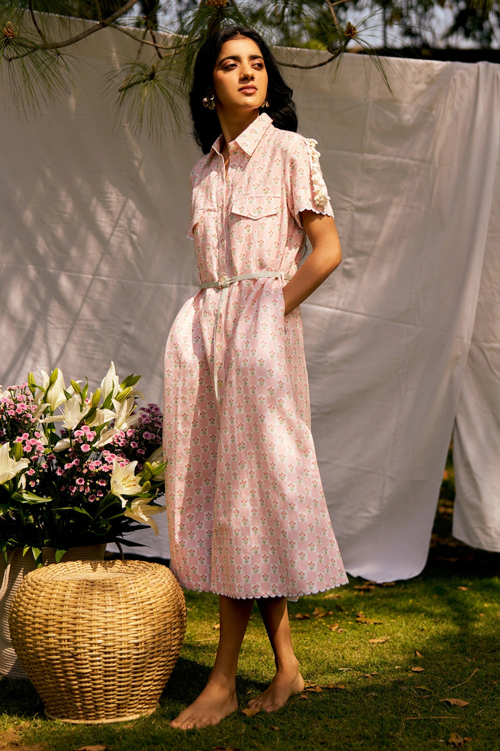 Moonlit Rose Dress