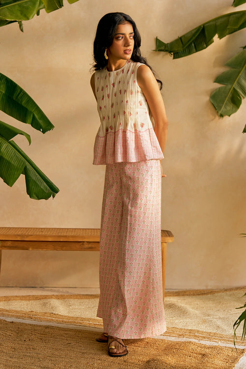 Rouge Mist Palm Co-ord Set