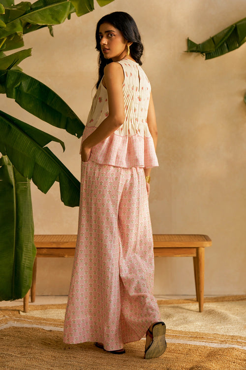 Rouge Mist Palm Co-ord Set