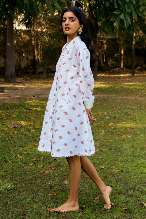 Pomme Sauvage - Vanille Shirt Dress