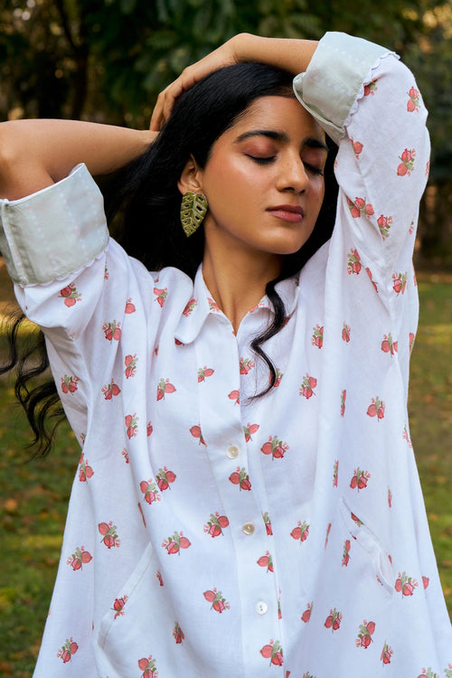 Pomme Sauvage - Vanille Shirt Dress