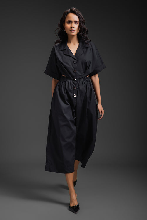 Black Luminious Jumpsuit