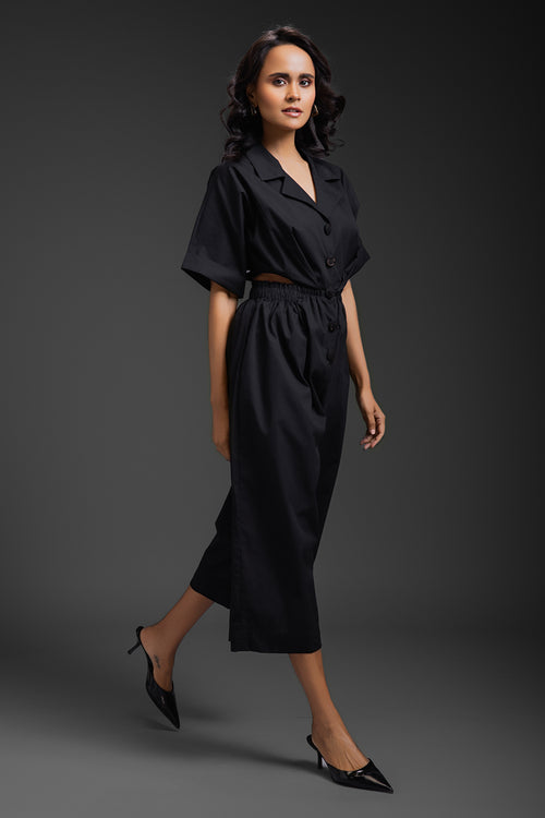 Black Luminious Jumpsuit