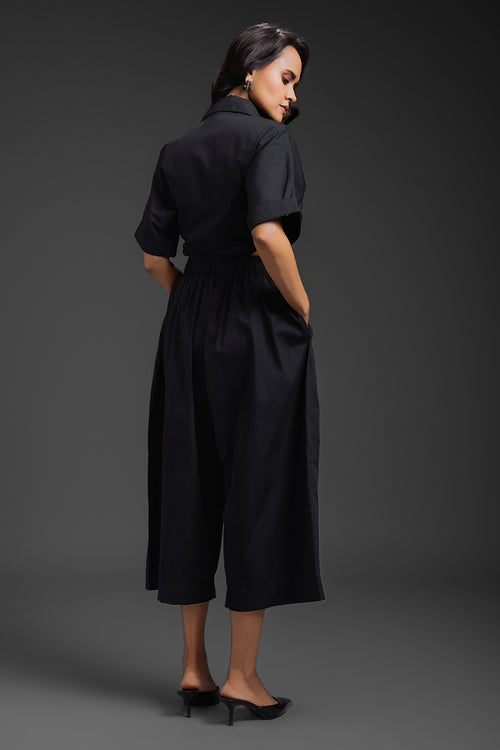 Black Luminious Jumpsuit