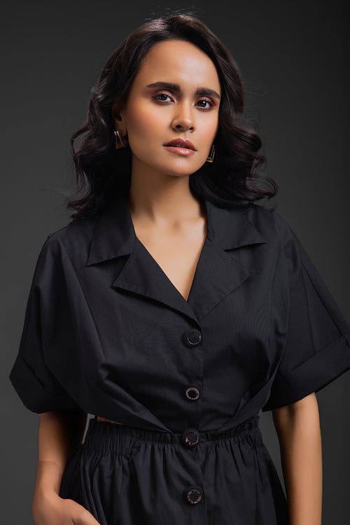 Black Luminious Jumpsuit
